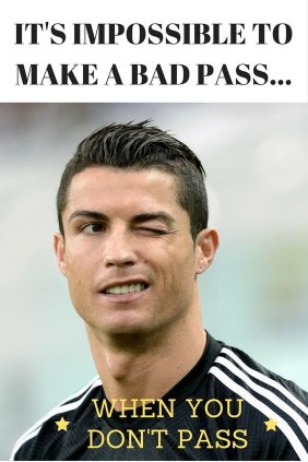 Football player Ronaldo meme